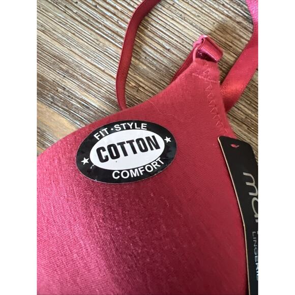 Mamia Lingerie Underwire Lined T-shirt Bra NWT Size 36C Style BR4337P - Picture 3 of 7